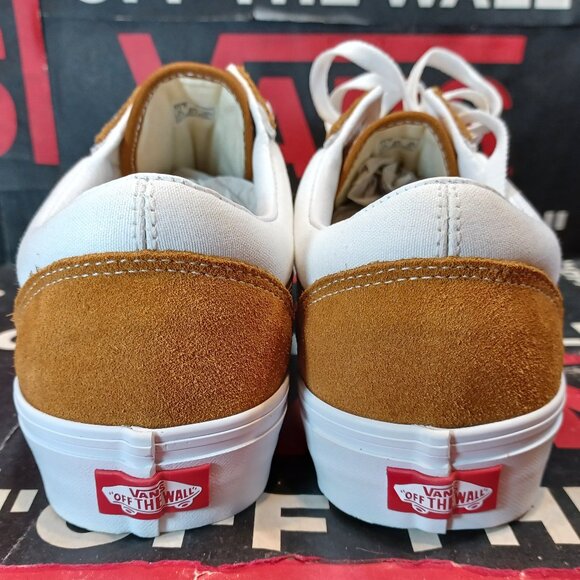 Vans Men's 11 Old Skool Bolt Cathay Spice/True White - VN0009Q5KFR - Picture 10 of 12